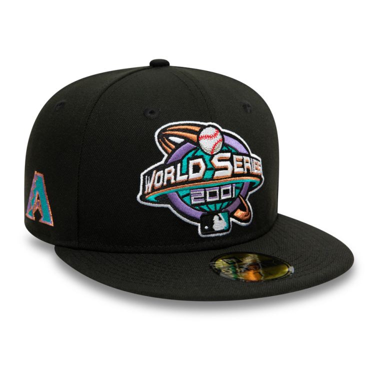 Gorras New Era Mlb Negros - Arizona Diamondbacks MLB World Series 59FIFTY 16927NHME